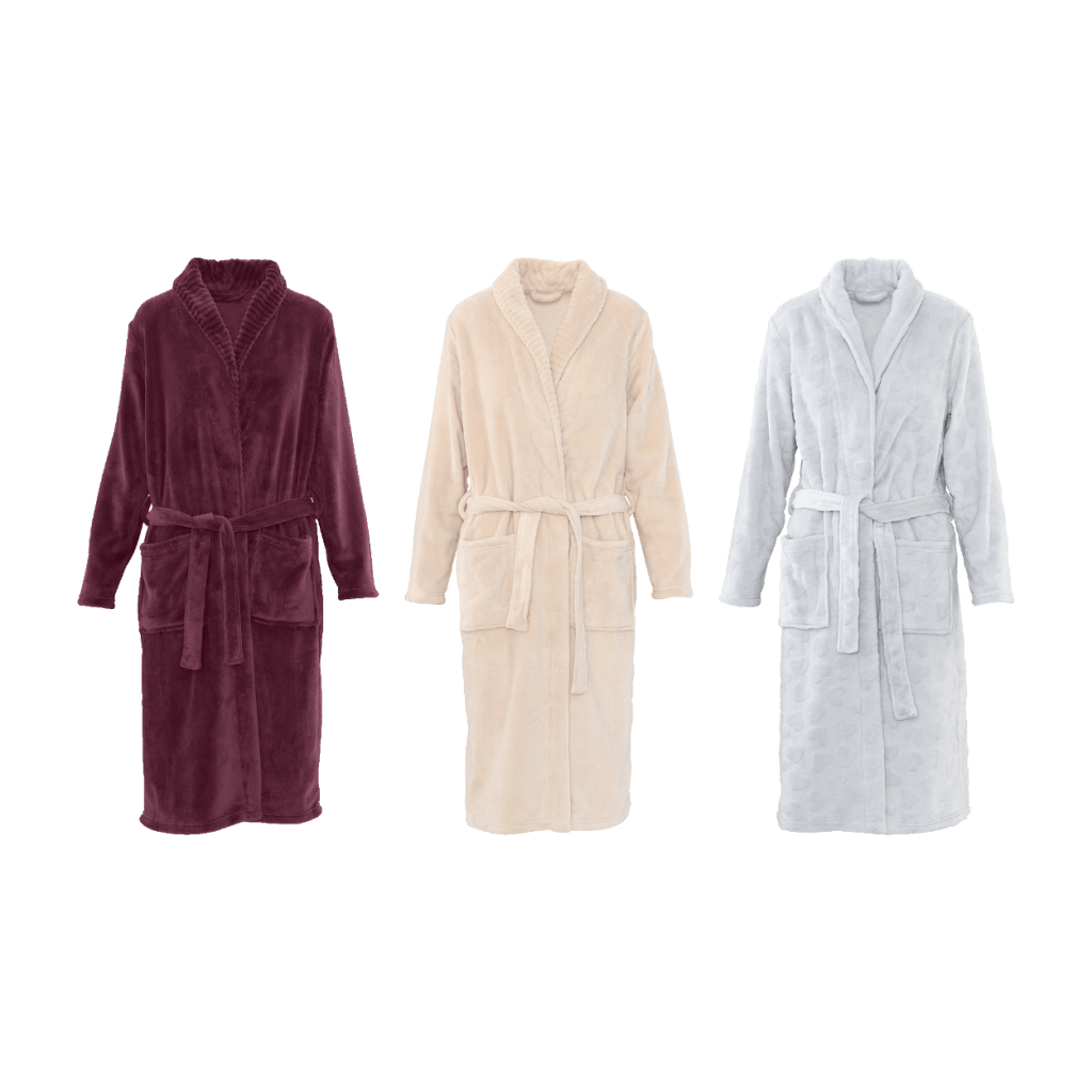 Bata polar para mujer