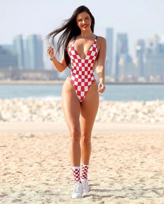 Así se vistió la novia del Mundial de Qatar