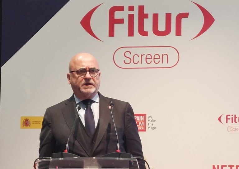 Brendan Fitzgerald recibe la distinción de Embajador Honorario 2023 de Spain Film Commision