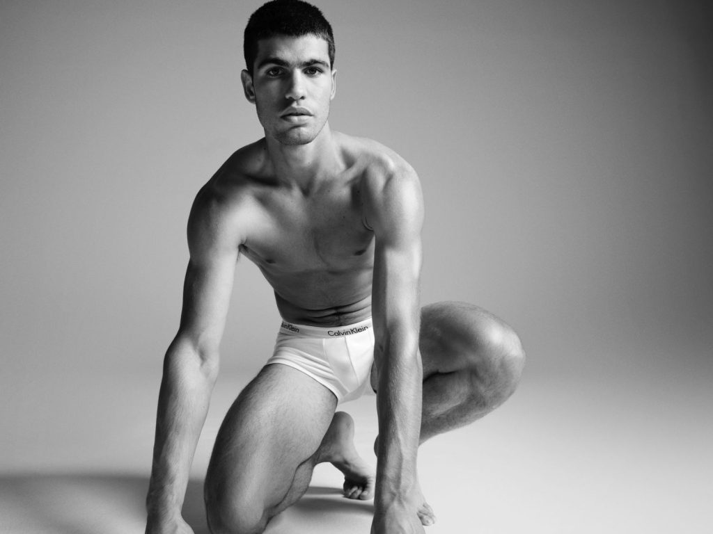 Carlos Alcaraz se convierte en la imagen de Calvin Klein 