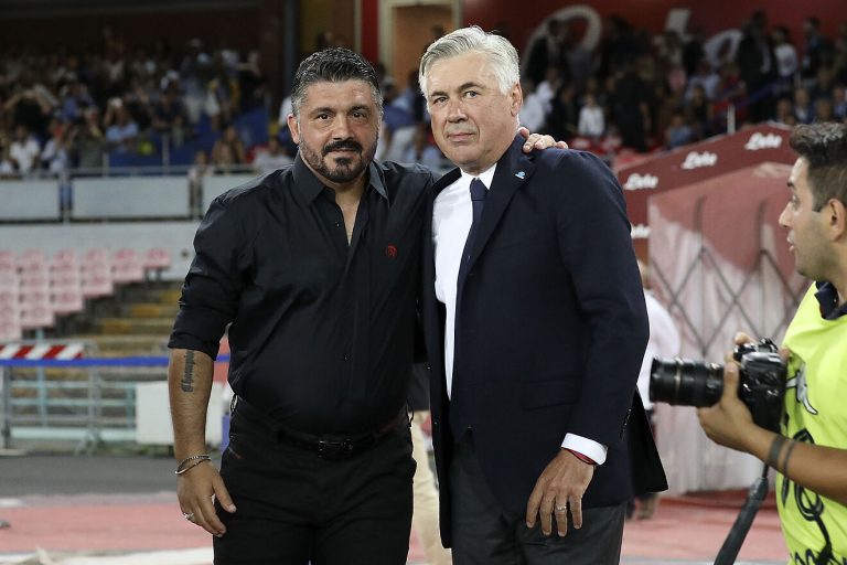 De amigos a no hablarse: qué pasó entre Ancelotti y Gattuso