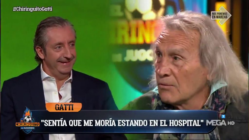 El Loco Gatti saca la bandera de paz con El Chiringuito