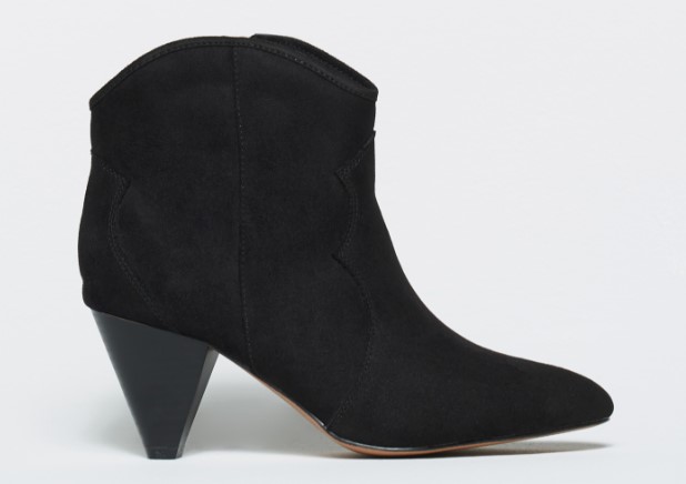 Botín tacón cowboy