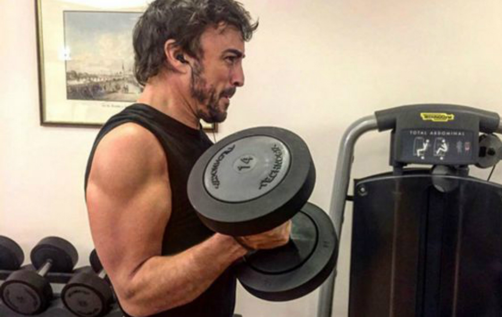 El entrenamiento es indispensable para Alonso