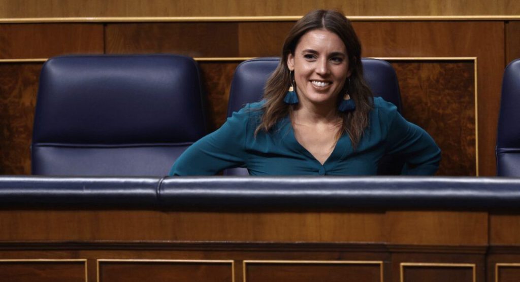 Irene Montero, el Gobierno de Pedro Sánchez y la doble moral