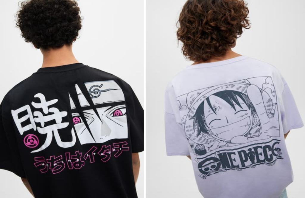 Las camisetas de Pull & Bear inspiradas en Naruto, One Piece y otros animes que arrasan 151 Las camisetas de Pull Bear inspiradas en Naruto One Piece y otros animes que arrasan