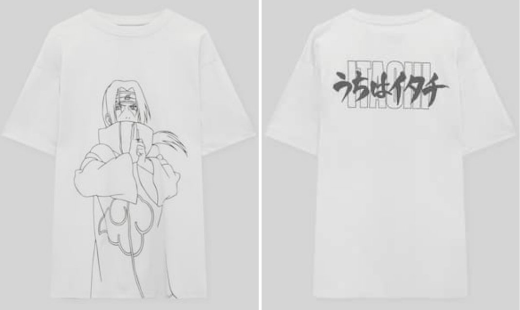 Las camisetas de Pull Bear inspiradas en Naruto One Piece y otros animes que arrasan