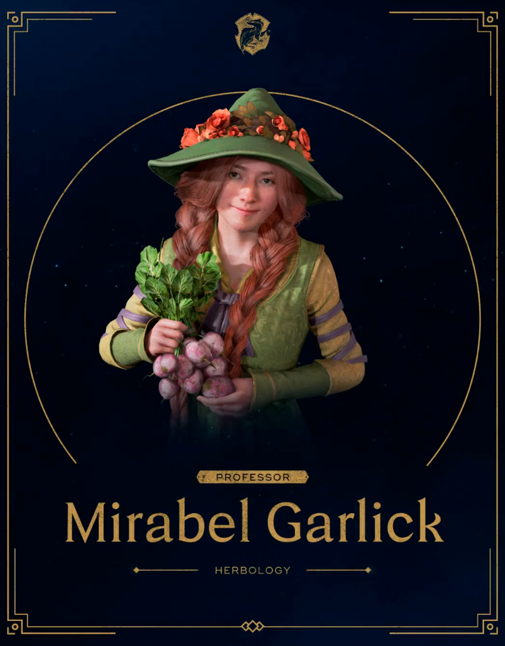 Profesora de Herbología Mirabel Garlick
