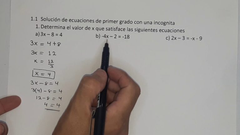 Qué es una incógnita y una ecuación