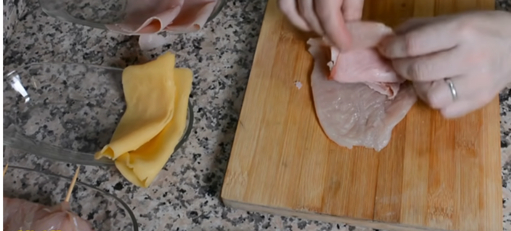 Rollitos de pollo la cena familiar que harás en 10 minutos