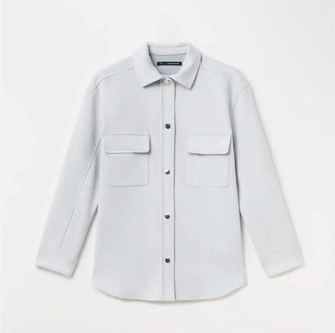 Sobrecamisa antelina el corte inglés