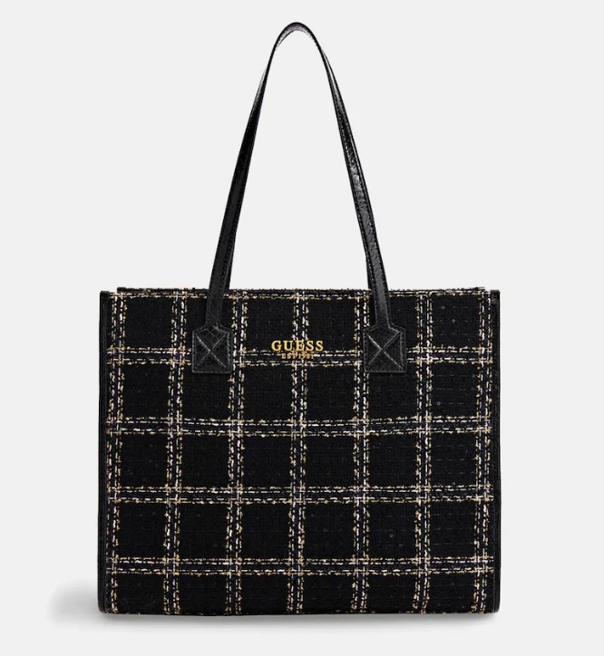 bolso hombro tweed guess el corte ingles