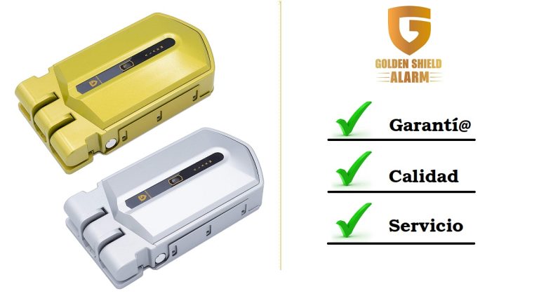 Cerradura invisible con alarma Golden Shield