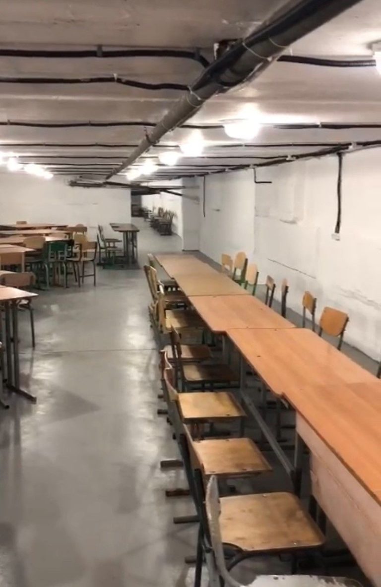 Global Humanitaria habilita un refugio para estudiantes en la región de Kyiv