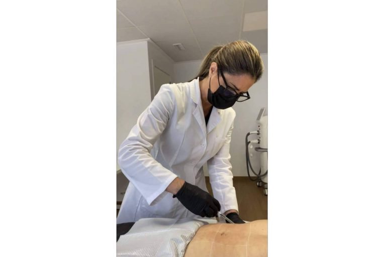 Mesoterapia corporal en Clínica Sánchez Peral ayuda a reducir la grasa localizada