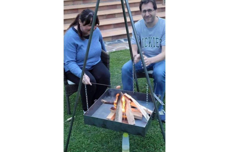 Se puede disfrutar del exterior del hogar también en invierno gracias a los braseros de jardín de Gaudir amb Foc