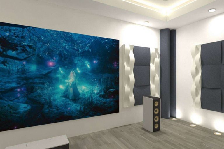 Acústica Decorativa permite tener un cine en casa con una calidad de sonido increíble