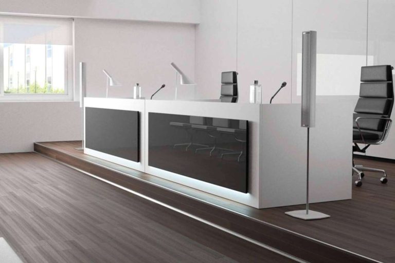 Las mesas de juntas y ponencias de OfficeDeco