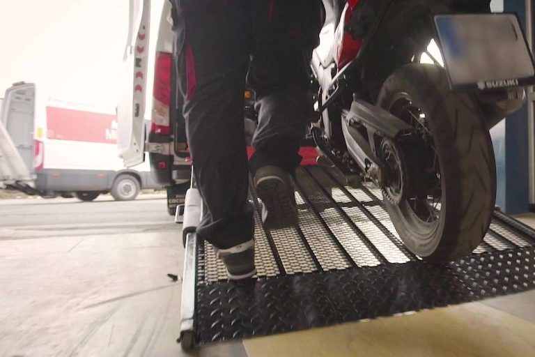 Transporte de motos en invierno con RapidMotos