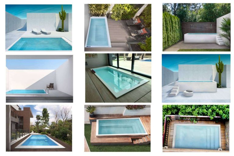 Las opciones de mini piscinas a medida de Hidromasajes Eca
