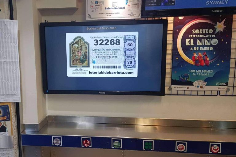 Lotería Bidebarrieta a punto de volver a poner el cartel de 'no hay billetes para el sorteo del Niño'
