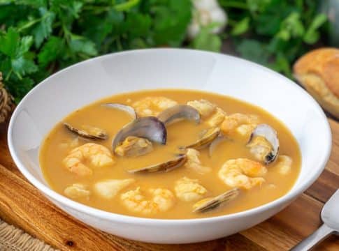 Sopa de pescado de Arguiñano
