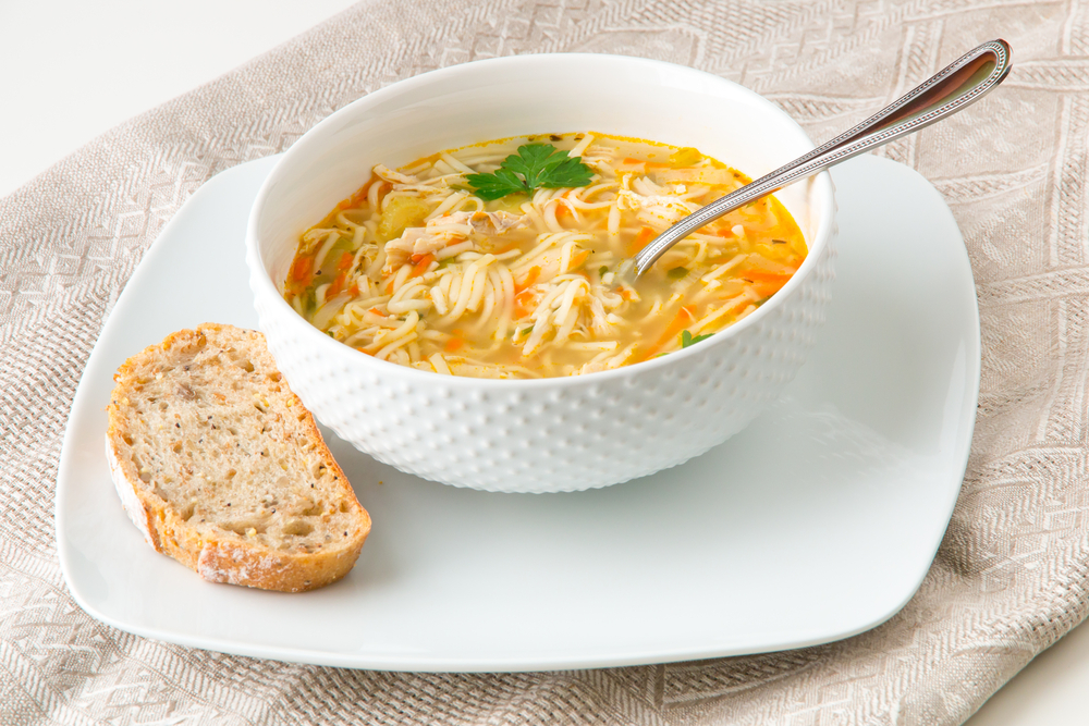 Sopa de pollo: Hora de usar la olla