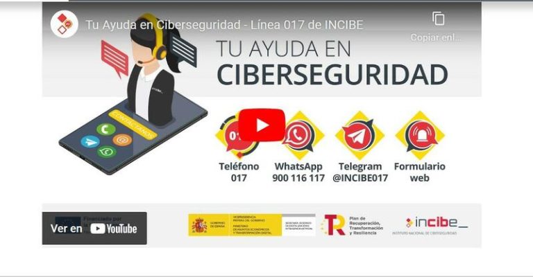 El Instituto de Ciberseguridad quiere reforzar su teléfono de ayuda 017 para atender más de 10.000 consultas al mes