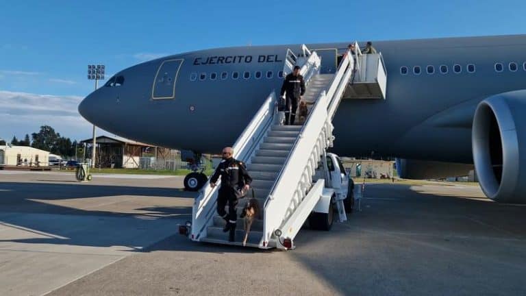 Regresan a España efectivos de la UME y bomberos de la Comunidad de Madrid desplegados en Turquía