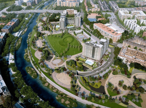 Acaba la operación Calderón, el remate de Madrid Río