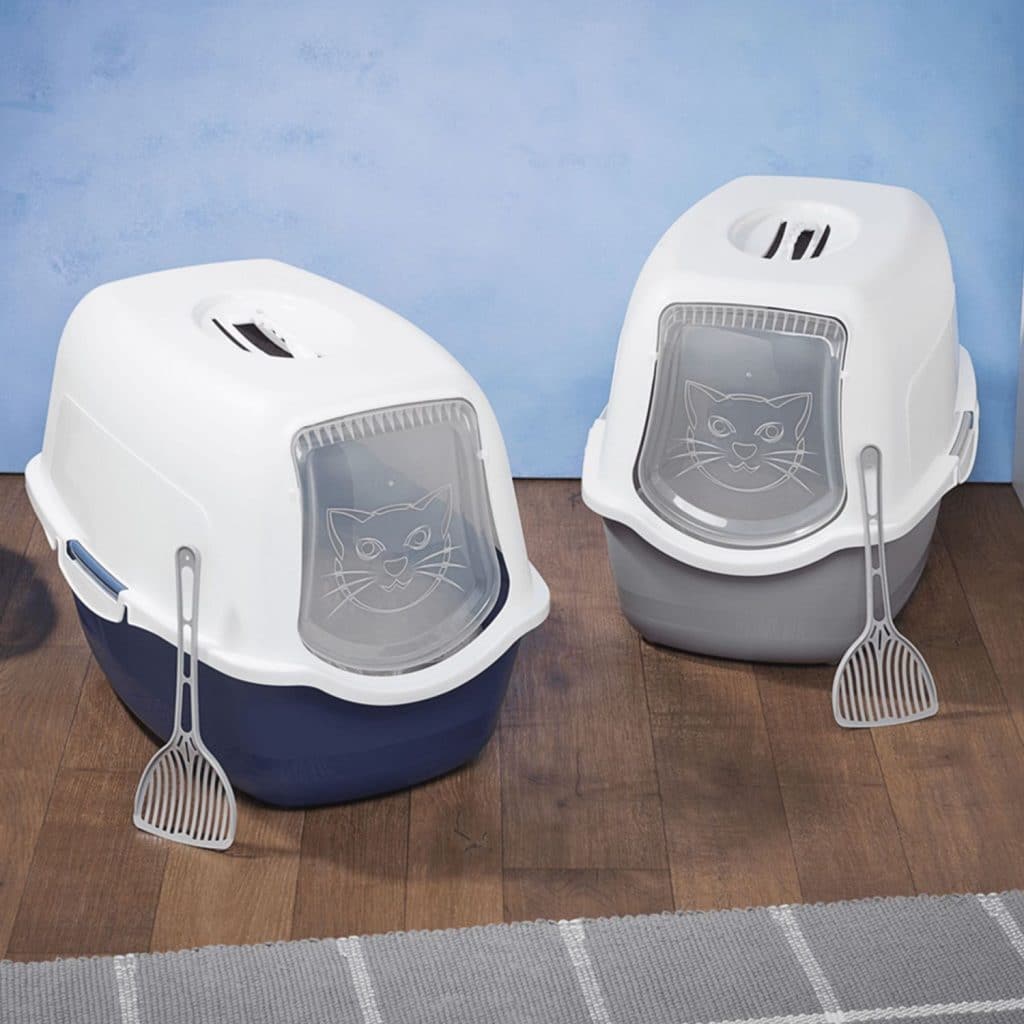 Arenero para mascotas