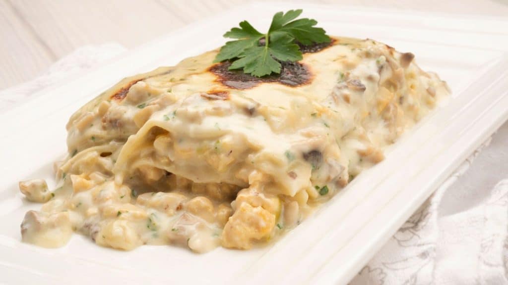 Puedes cambiarle el gusto a la bechamel