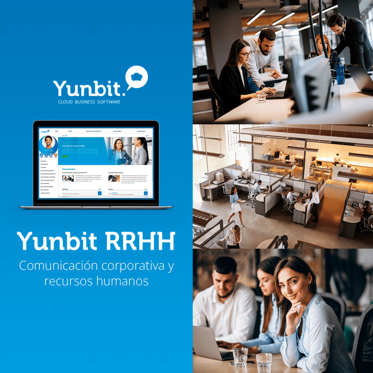 Yunbit ofrece una plataforma de soluciones en la nube para comunicación corporativa y recursos humanos