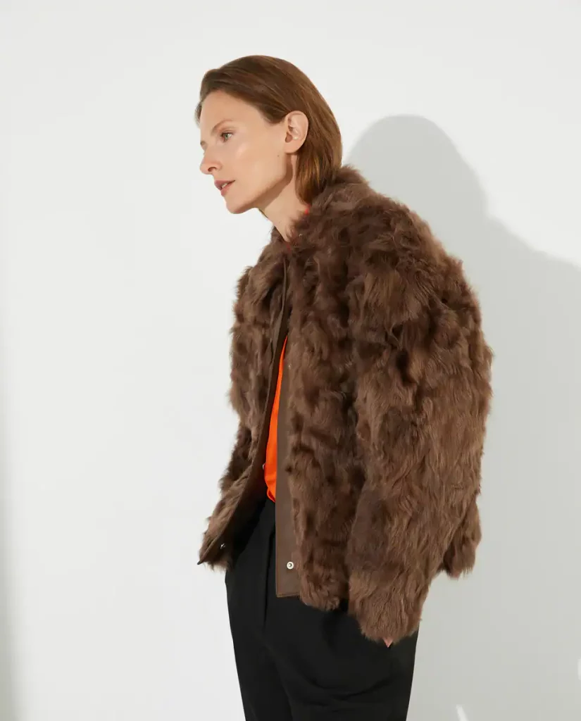 El Corte Inglés - Cazadora corta con pelo