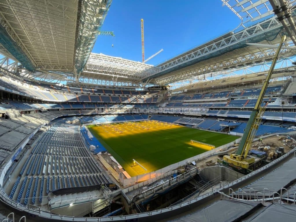 El Nuevo Bernabéu es un campo moderno
