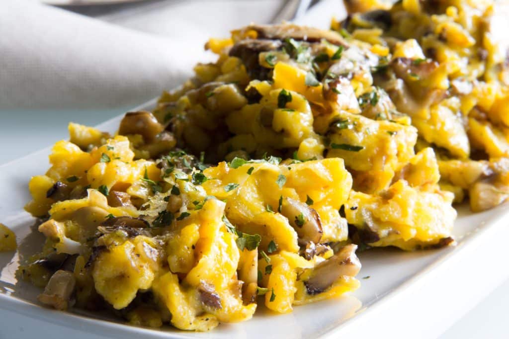 El revuelto de setas