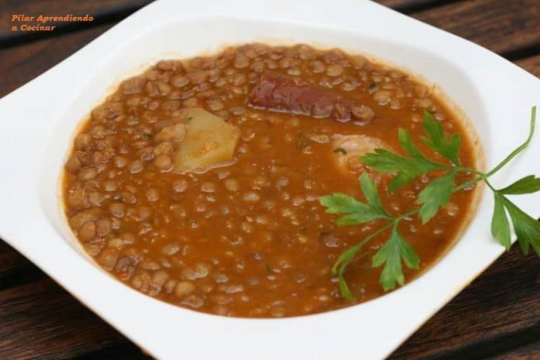 El sofrito de diez para unas lentejas de chuparse los dedos