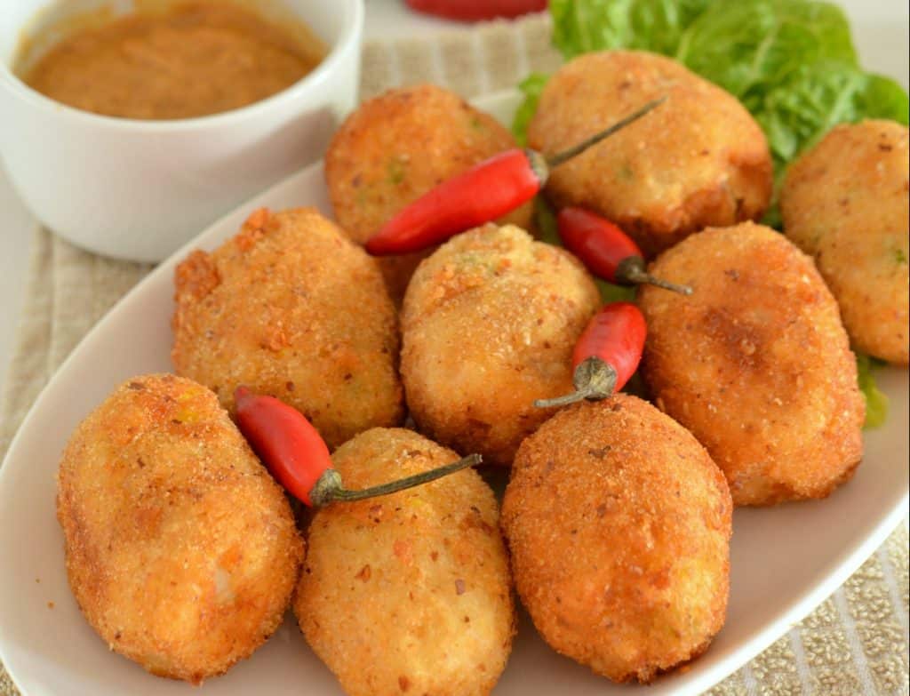 croquetas de pollo
