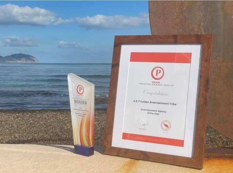 Empresa mallorquina G.E.T. - Golden Entertainment Tribe gana el PRESTIGE AWARDS 2022
