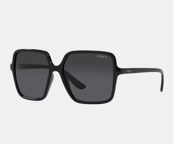 Gafas de sol cuadradas oversize en negro