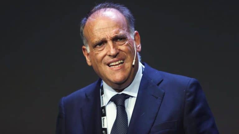 Javier Tebas sube su inquina contra Florentino Pérez