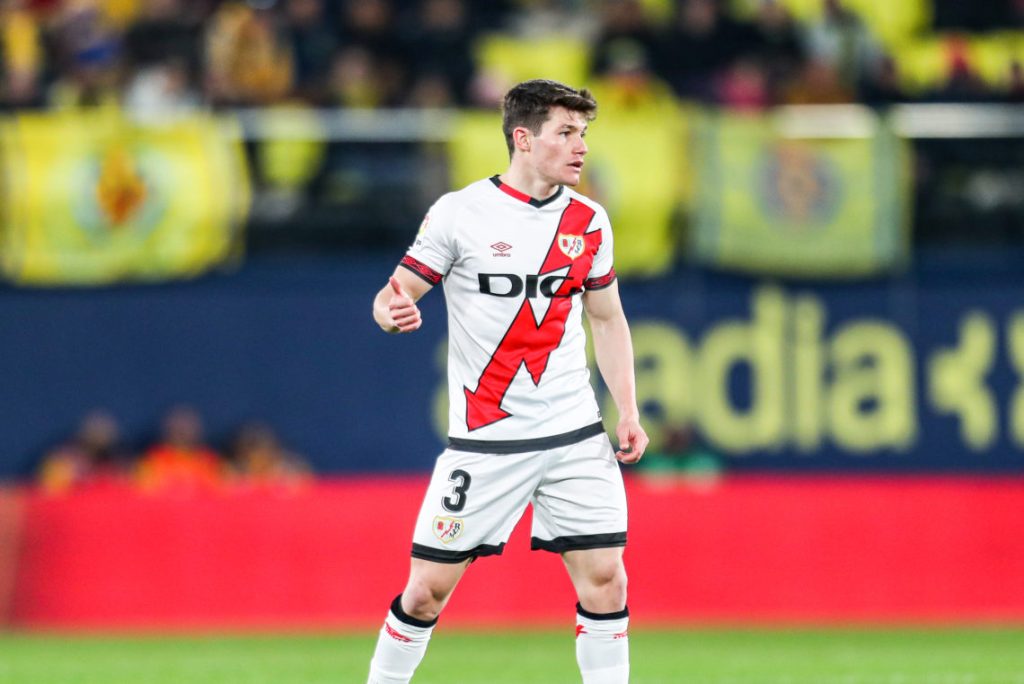 Jugaba para el Rayo Vallecano