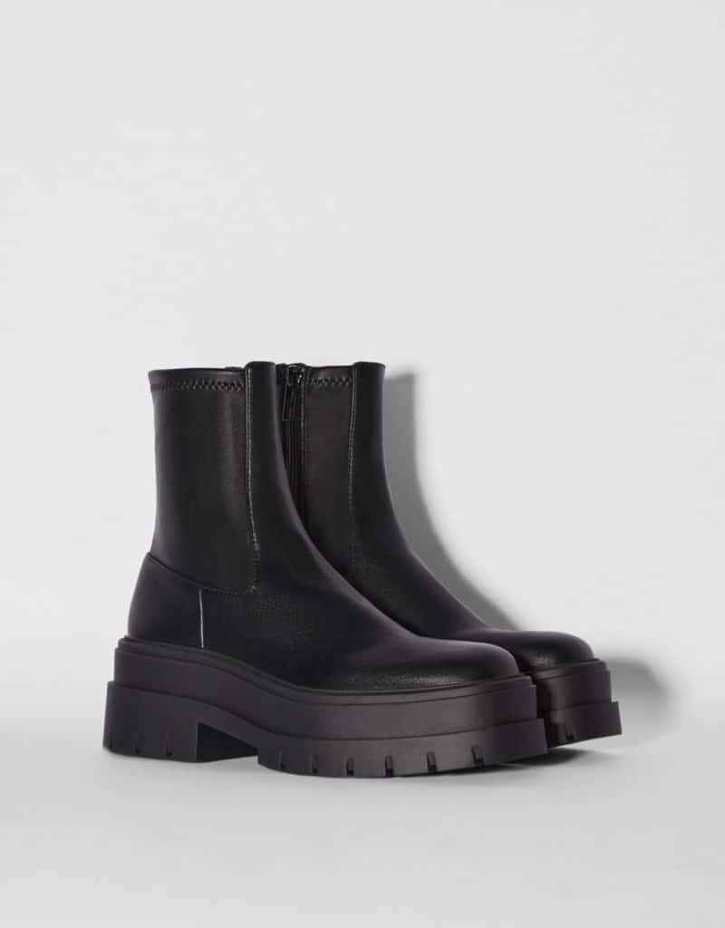Botines plataforma ajustados