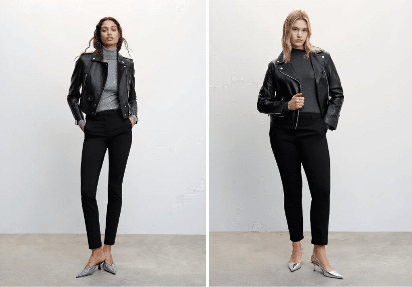 Mango estos pantalones no los encontrarás en Zara y quedan de muerte