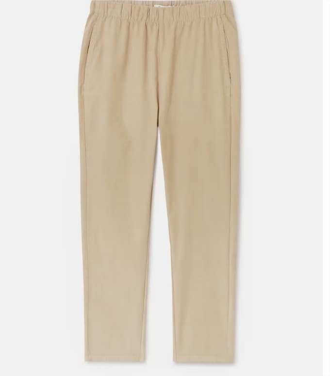 Pantalón de mujer recto micro pana