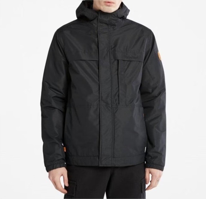 Parka de hombre con capucha en color negro el corte ingles