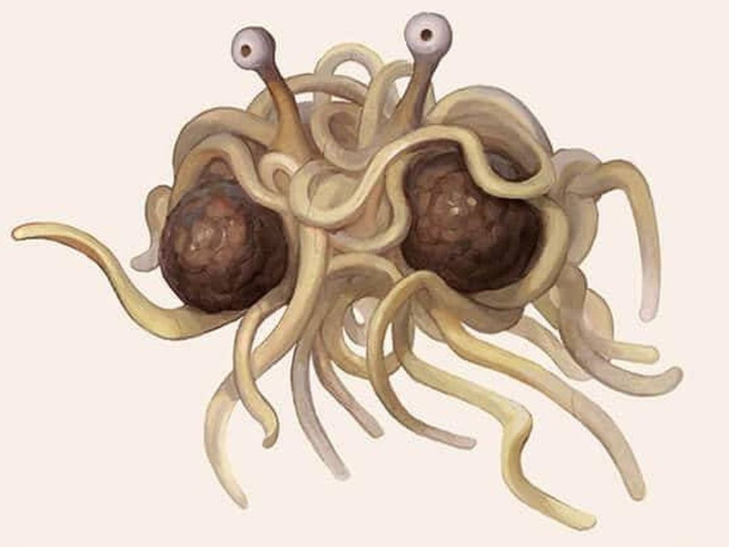 ¿Dónde se celebró el primer culto al pastafarismo?