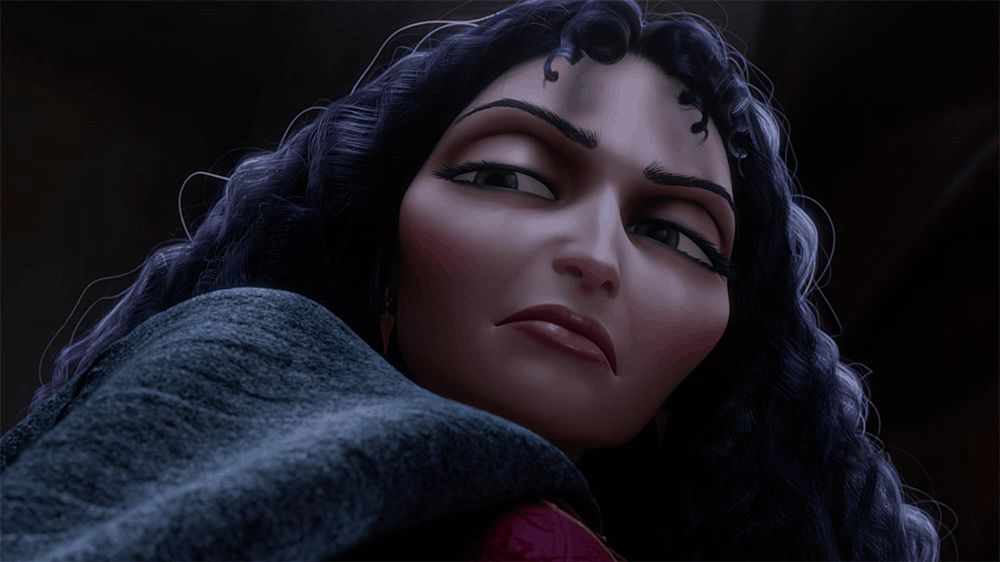 Personaje # 5. La madre Gothel en Rapunzel o Enrededados