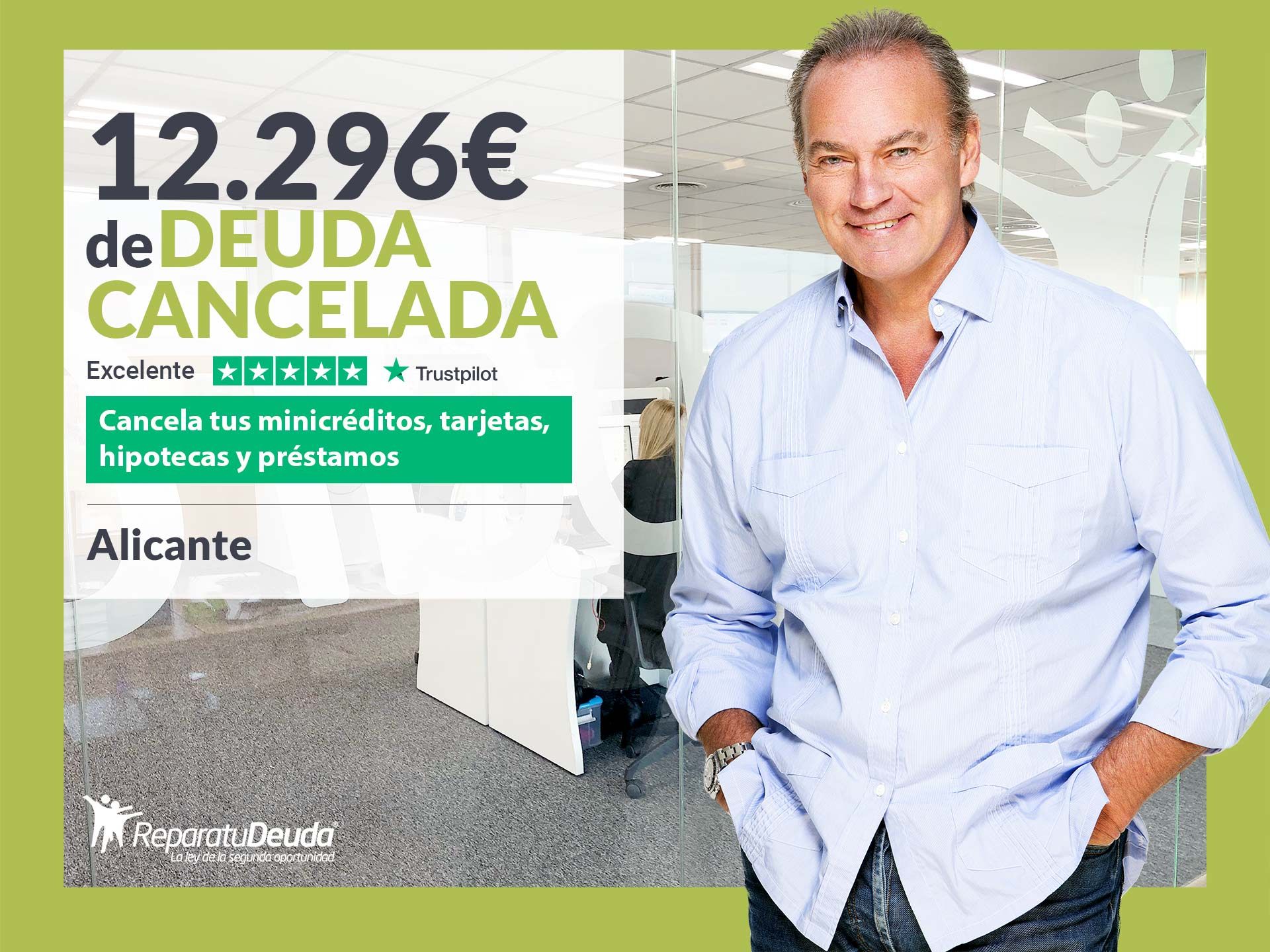 Repara tu Deuda cancela 12.296€ en Alicante (Comunidad Valenciana) con la Ley de Segunda Oportunidad 1 Repara tu Deuda cancela 12.296? en Alicante (Comunidad Valenciana) con la Ley de Segunda Oportunidad
