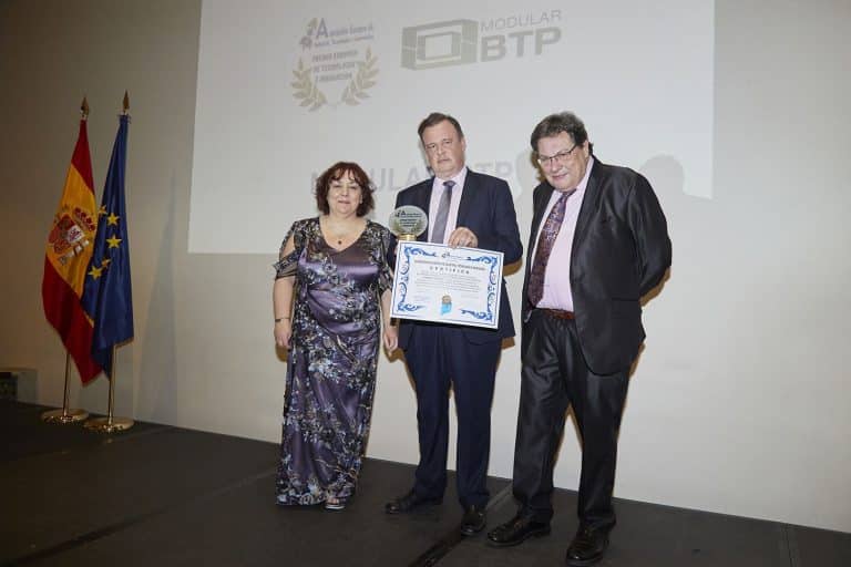 Modular BTP recibe el premio Europeo de Tecnología e Innovación